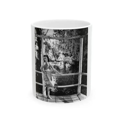 Ann Sheridan #261 (Vintage Female Icon) White Coffee Mug 11oz - Go Mug Yourself