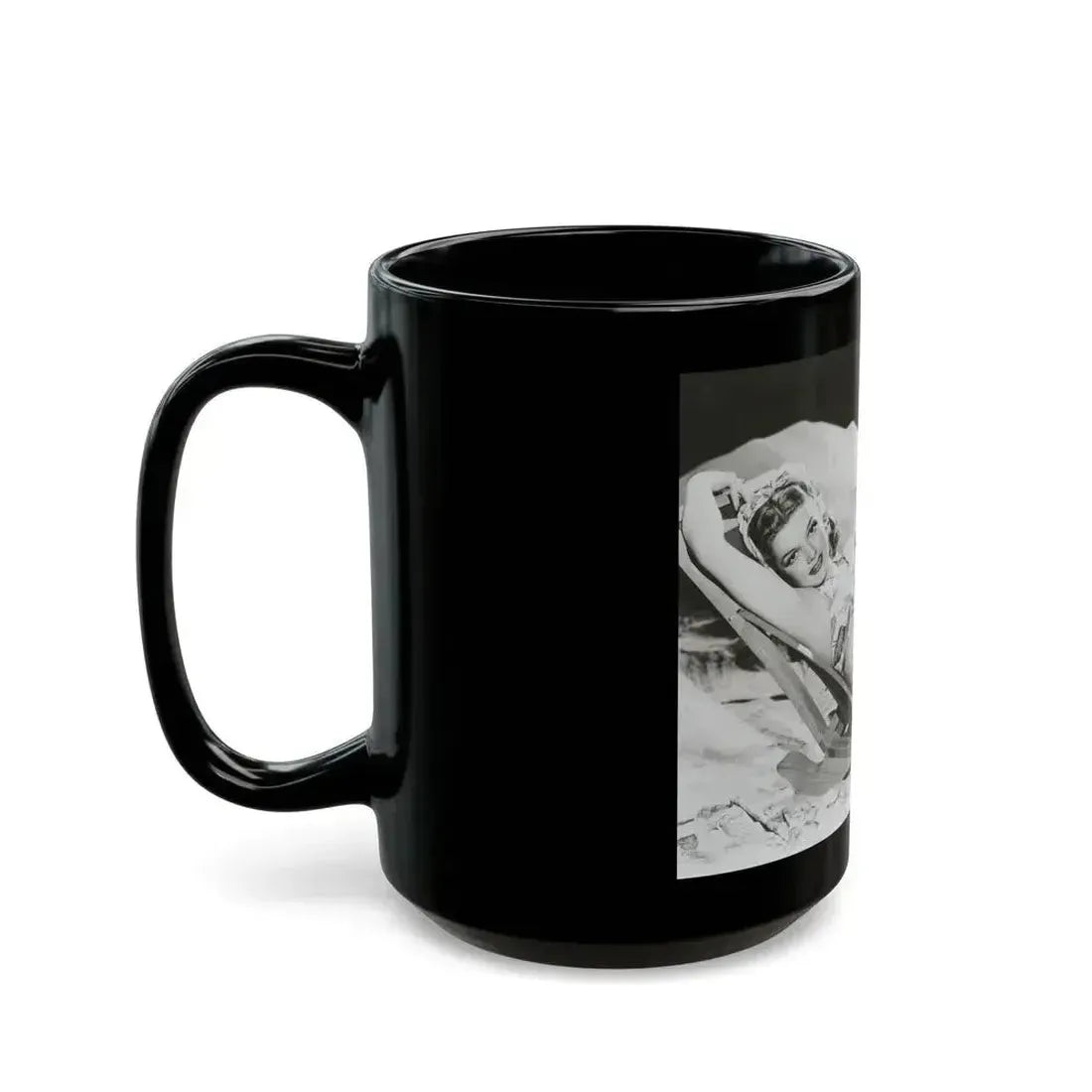 Ann Sheridan #262 (Vintage Female Icon) Black Coffee Mug - Go Mug Yourself