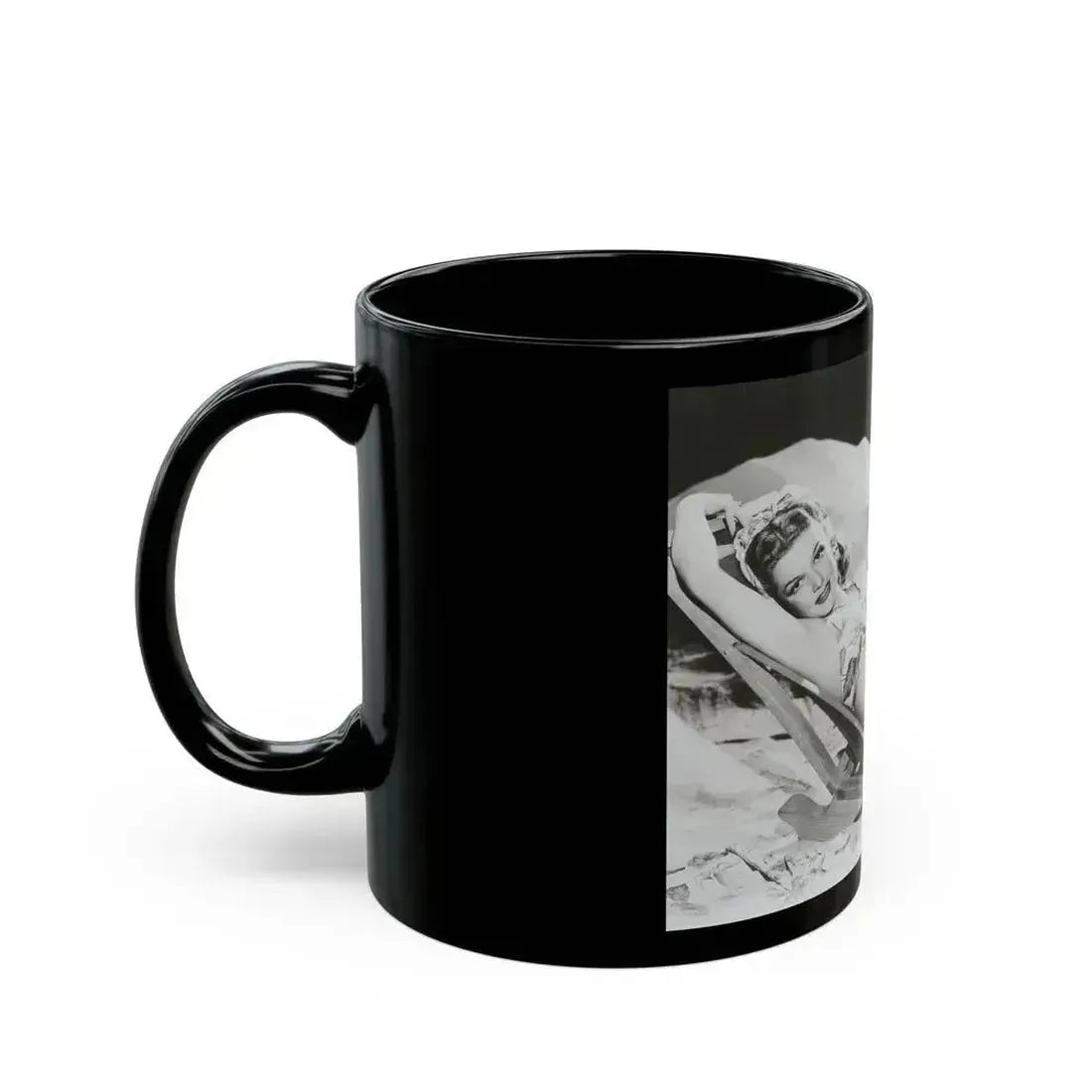 Ann Sheridan #262 (Vintage Female Icon) Black Coffee Mug - Go Mug Yourself