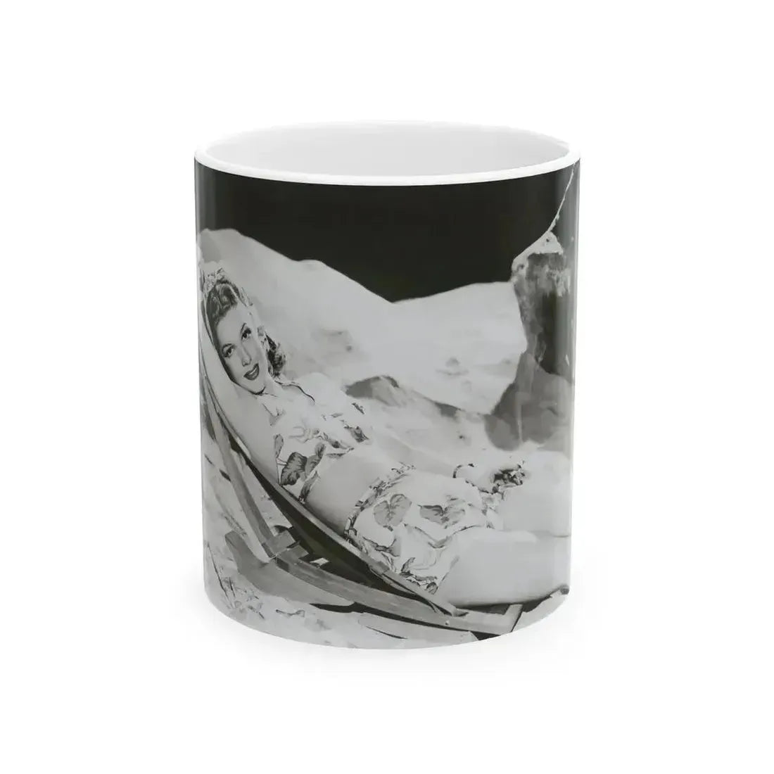 Ann Sheridan #262 (Vintage Female Icon) White Coffee Mug 11oz - Go Mug Yourself