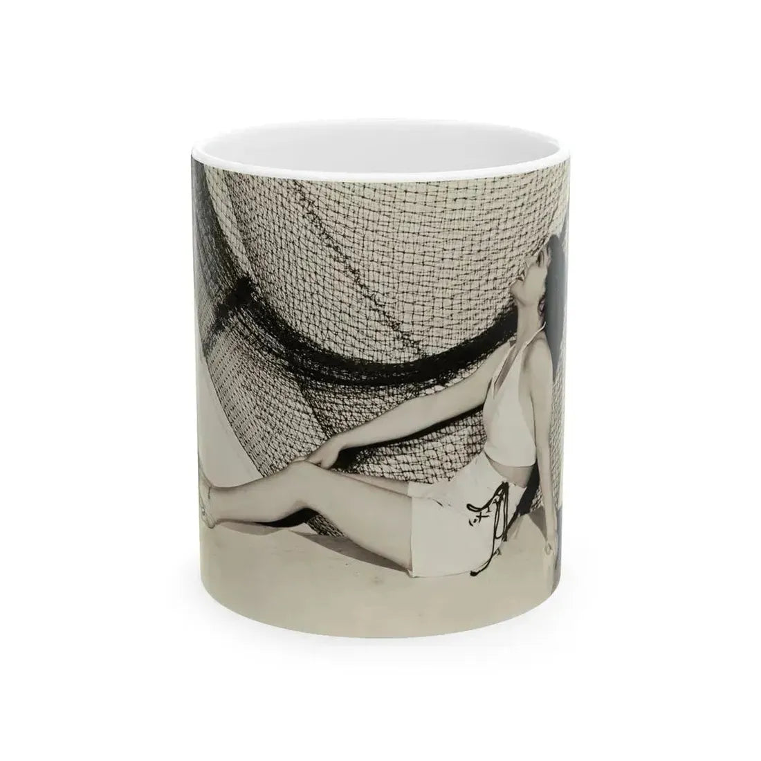 Ann Sheridan #264 (Vintage Female Icon) White Coffee Mug 11oz - Go Mug Yourself