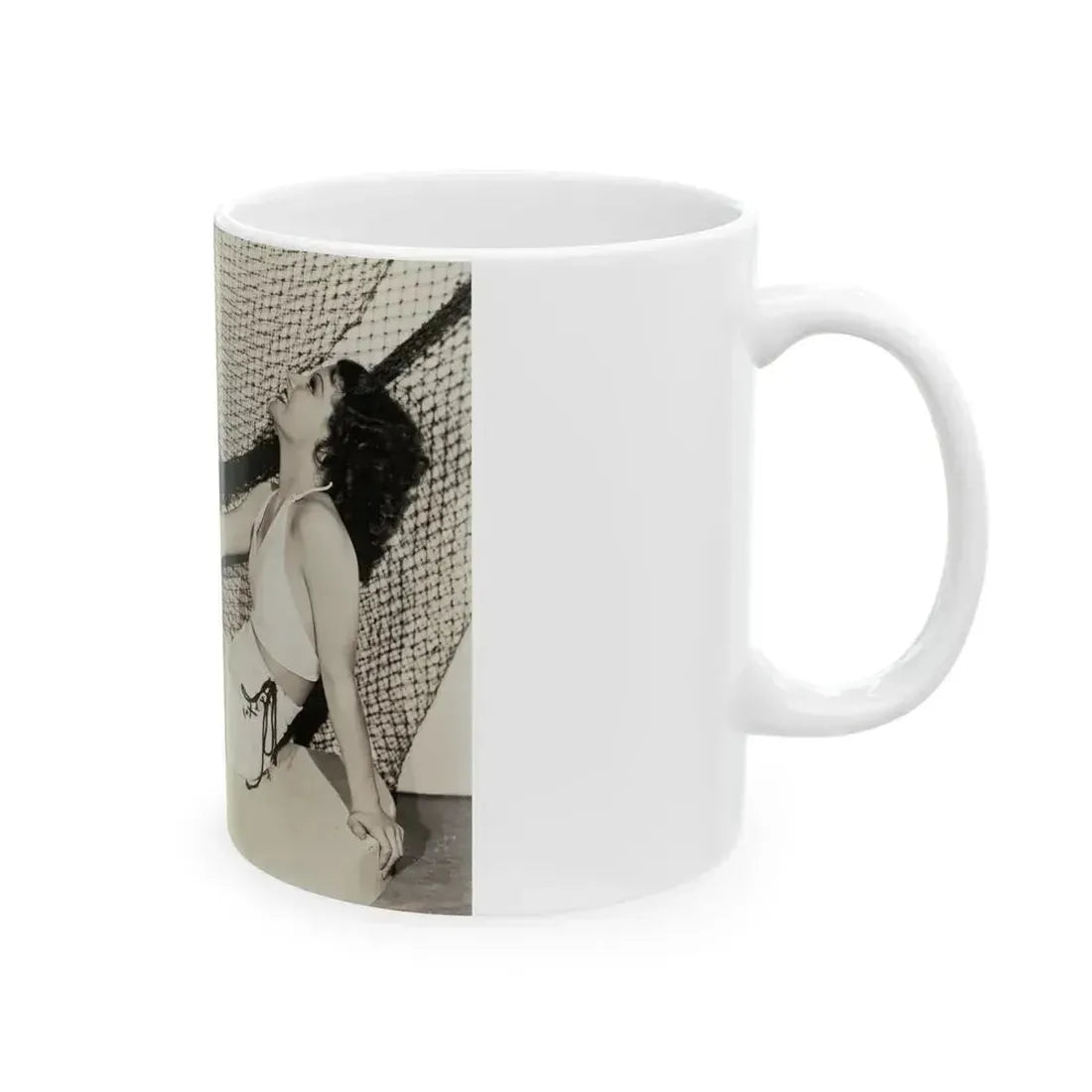 Ann Sheridan #264 (Vintage Female Icon) White Coffee Mug - Go Mug Yourself
