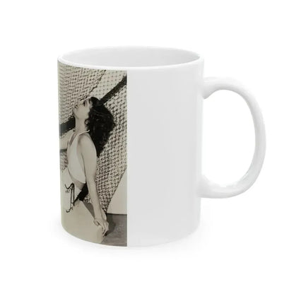 Ann Sheridan #264 (Vintage Female Icon) White Coffee Mug - Go Mug Yourself