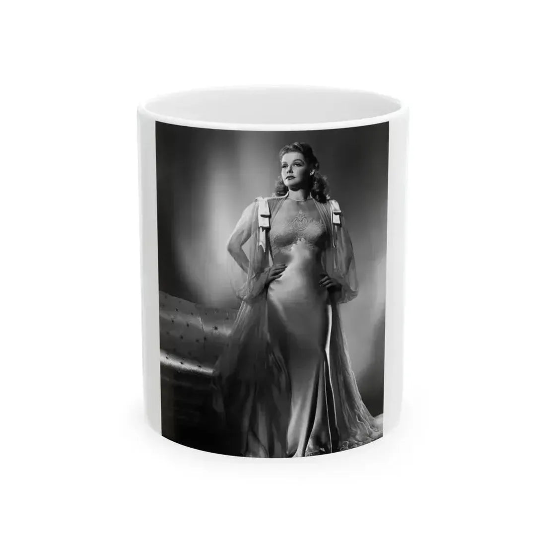 Ann Sheridan #265 (Vintage Female Icon) White Coffee Mug 11oz - Go Mug Yourself