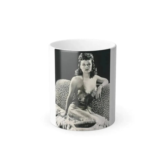 Ann Sheridan #275 (Vintage Female Icon) Color Changing Mug 11oz 11oz - Go Mug Yourself