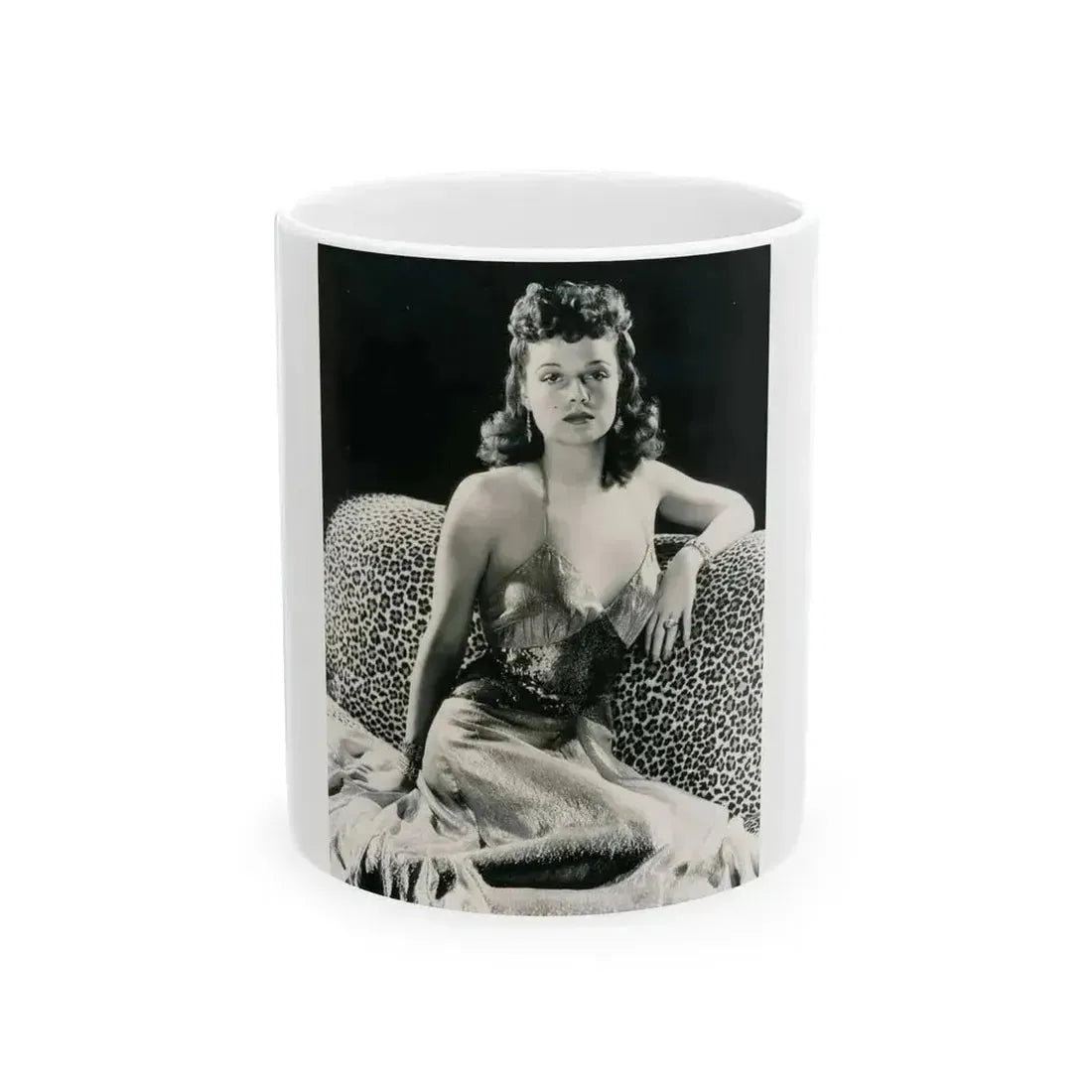 Ann Sheridan #275 (Vintage Female Icon) White Coffee Mug 11oz - Go Mug Yourself