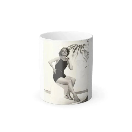 Ann Sheridan #277 (Vintage Female Icon) Color Changing Mug 11oz 11oz - Go Mug Yourself