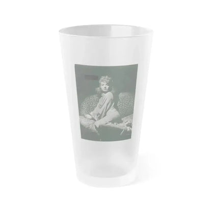 Ann Sheridan #67 (Vintage Female Icon) Frosted Pint Glass 16oz 16oz Frosted - Go Mug Yourself