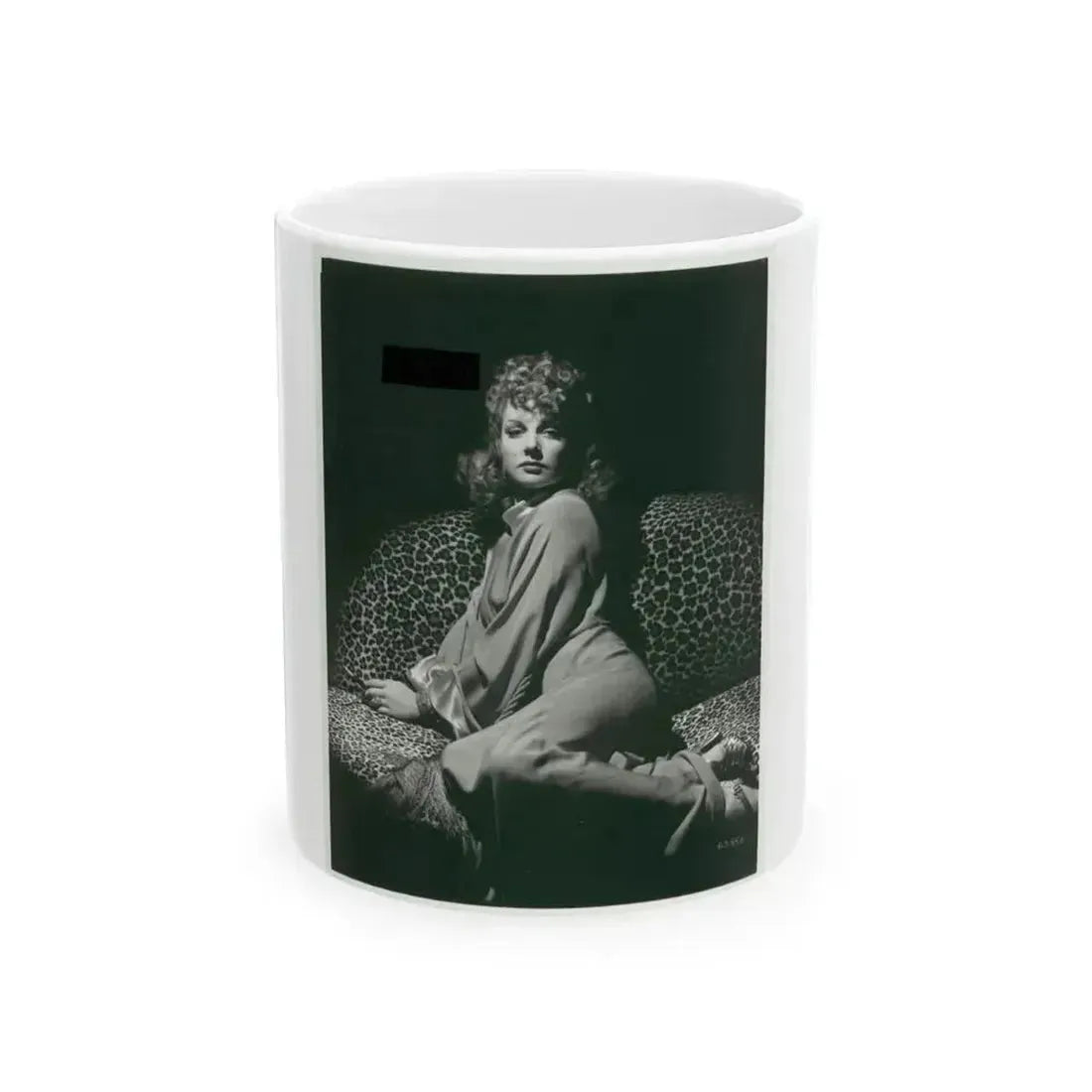 Ann Sheridan #67 (Vintage Female Icon) White Coffee Mug 11oz - Go Mug Yourself
