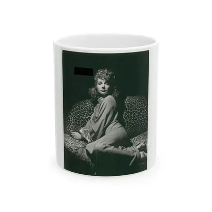 Ann Sheridan #67 (Vintage Female Icon) White Coffee Mug 11oz - Go Mug Yourself