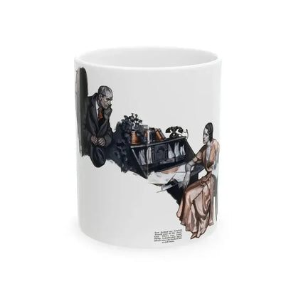 Ann Vickers (1), Redbook, December 1932 - White Coffee Mug 11oz - Go Mug Yourself