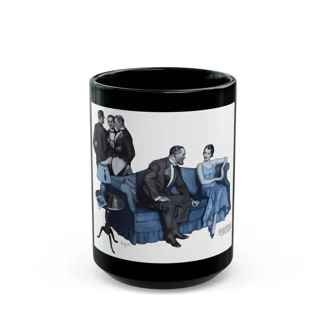 Ann Vickers (3), Redbook, December 1932 - Black Coffee Mug 15oz - Go Mug Yourself