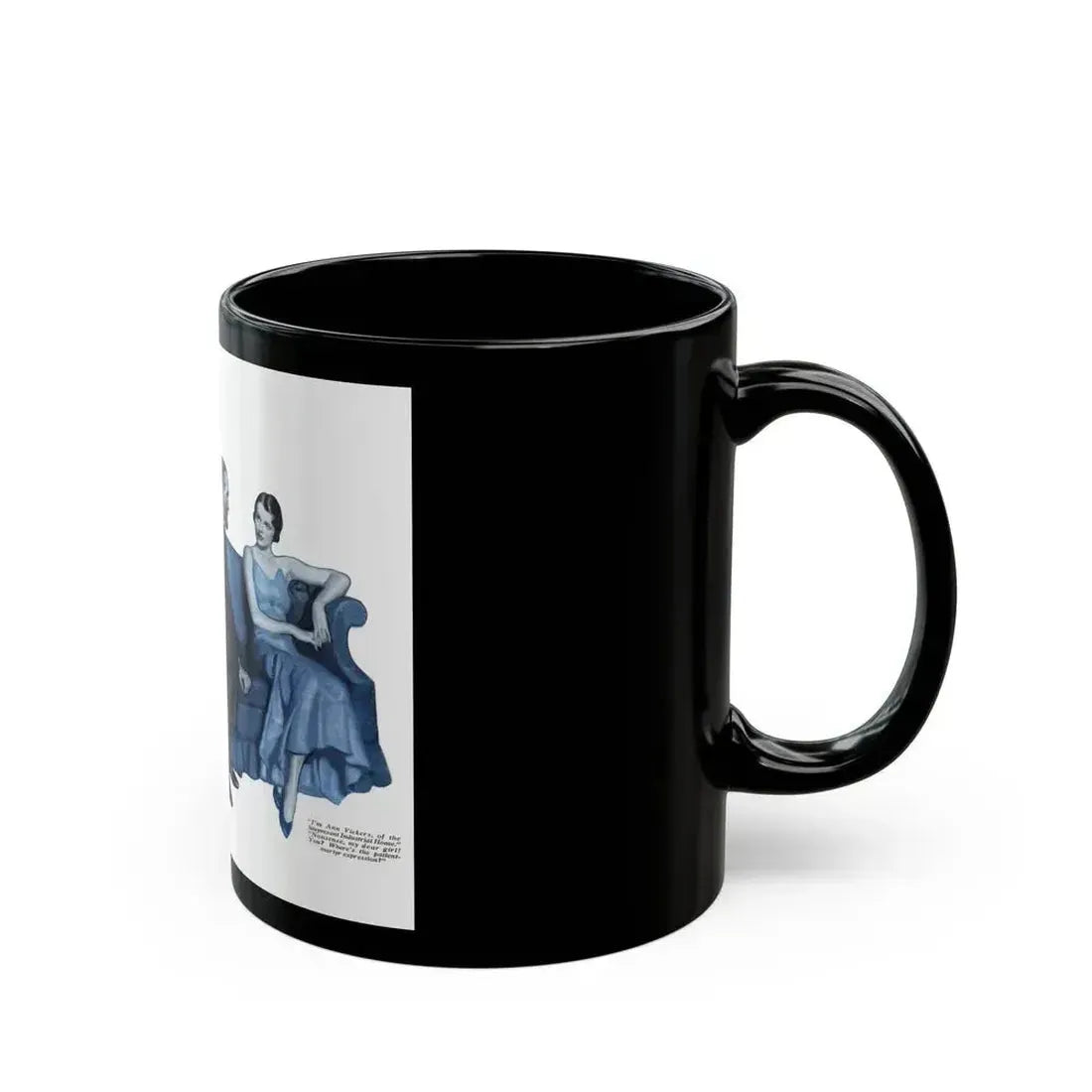 Ann Vickers (3), Redbook, December 1932 - Black Coffee Mug - Go Mug Yourself