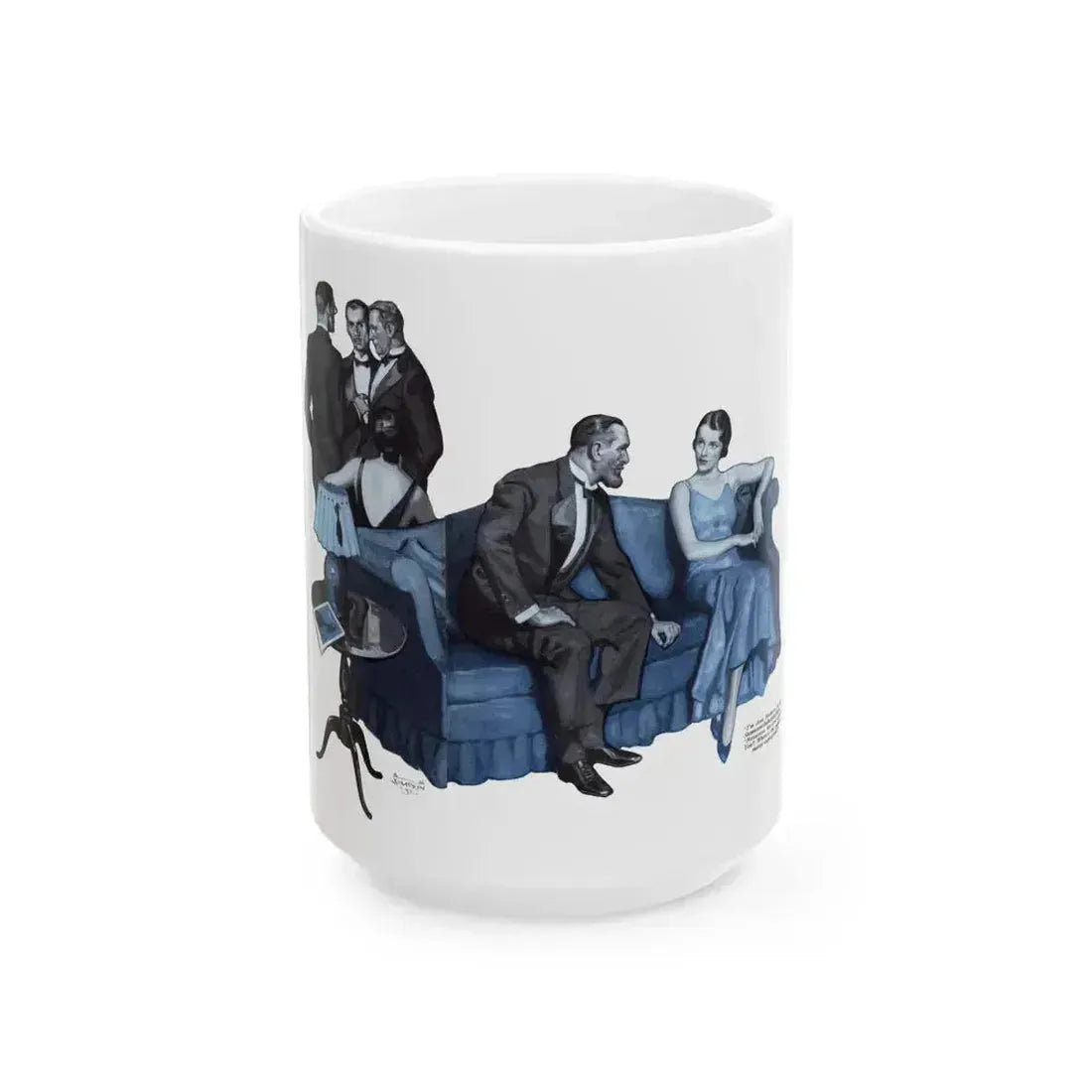 Ann Vickers (3), Redbook, December 1932 - White Coffee Mug 15oz - Go Mug Yourself
