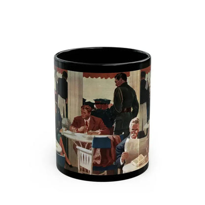 Anna Maria - Mary Ann, Woman's Home Companion, April 1940 - Black Coffee Mug 11oz - Go Mug Yourself