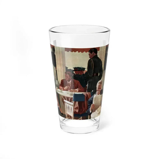 Anna Maria - Mary Ann, Woman's Home Companion, April 1940 (Magazine Illustration) Pint Glass 16oz 16oz - Go Mug Yourself