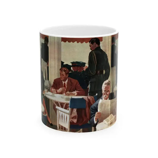 Anna Maria - Mary Ann, Woman's Home Companion, April 1940 - White Coffee Mug 11oz - Go Mug Yourself