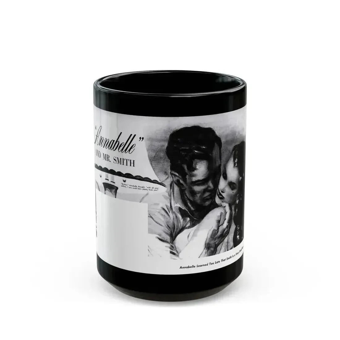 Annabelle and Mr. Smith, Sir!,  May 1959 - Black Coffee Mug 15oz - Go Mug Yourself