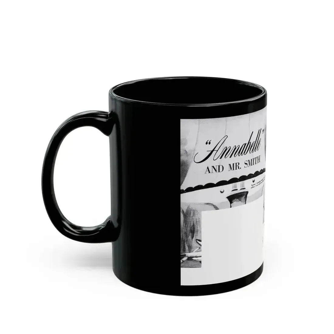 Annabelle and Mr. Smith, Sir!,  May 1959 - Black Coffee Mug - Go Mug Yourself