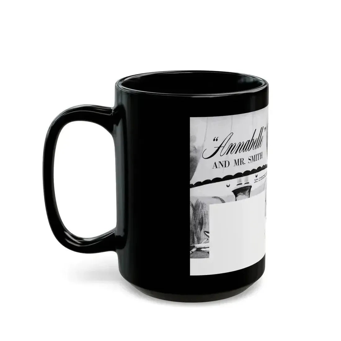 Annabelle and Mr. Smith, Sir!,  May 1959 - Black Coffee Mug - Go Mug Yourself