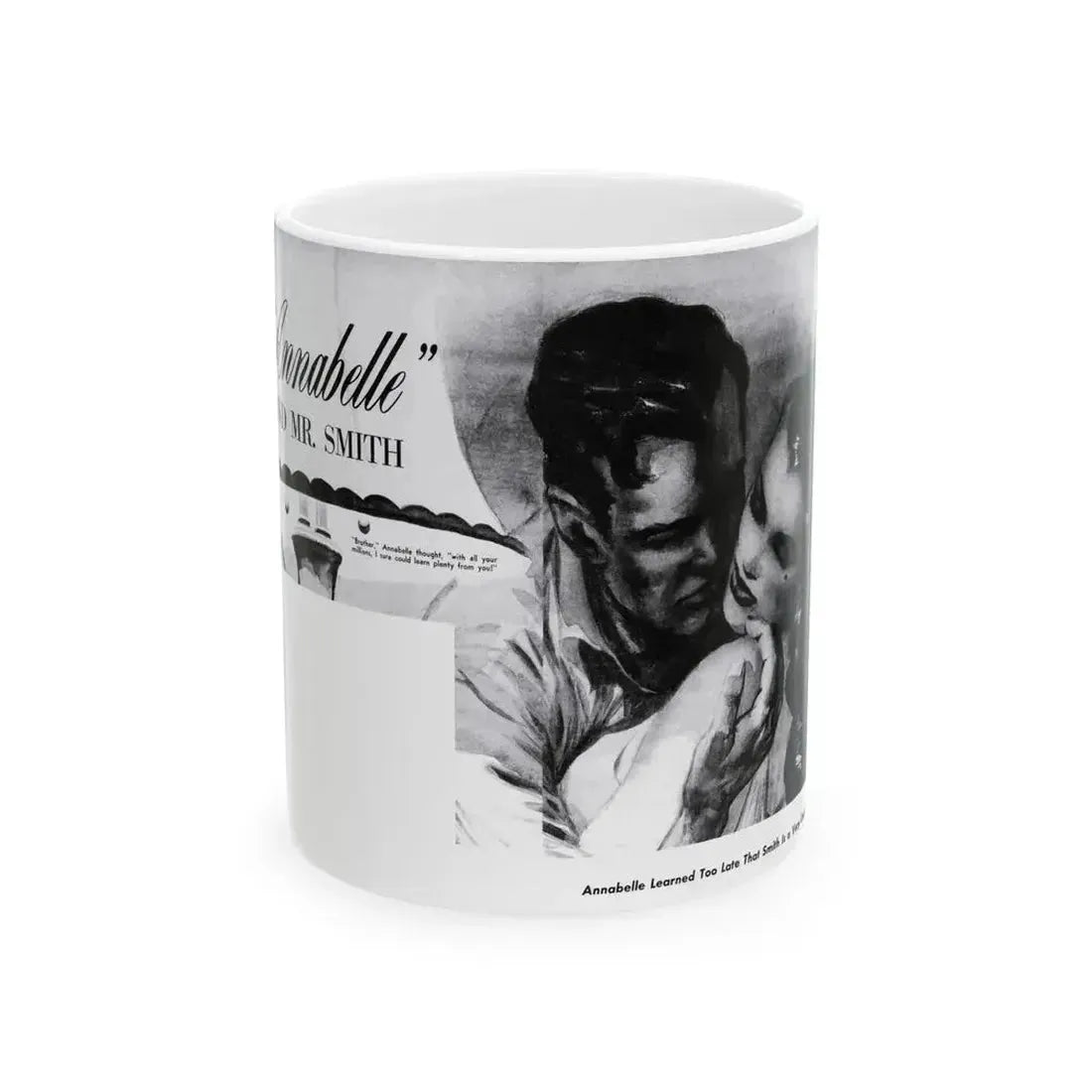 Annabelle and Mr. Smith, Sir!,  May 1959 - White Coffee Mug 11oz - Go Mug Yourself
