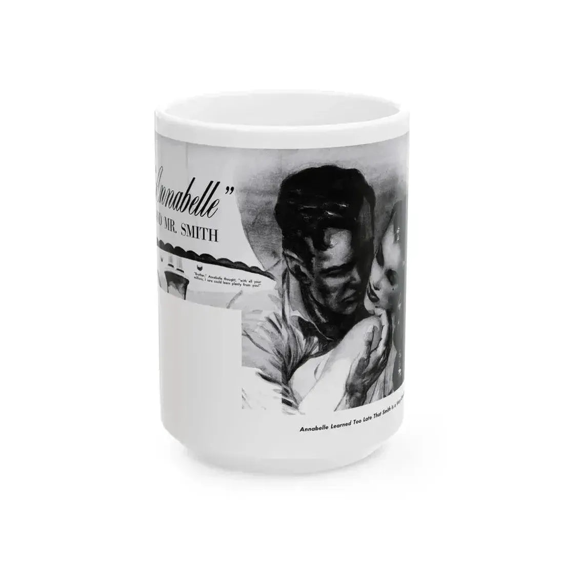 Annabelle and Mr. Smith, Sir!,  May 1959 - White Coffee Mug 15oz - Go Mug Yourself