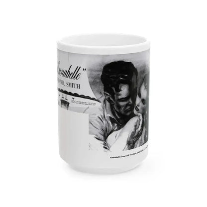 Annabelle and Mr. Smith, Sir!,  May 1959 - White Coffee Mug 15oz - Go Mug Yourself