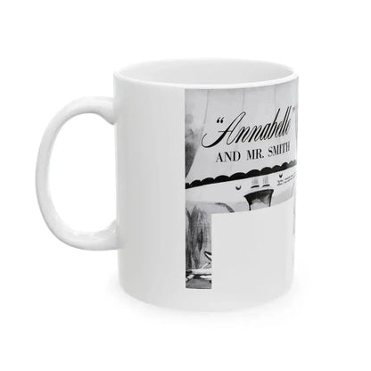 Annabelle and Mr. Smith, Sir!,  May 1959 - White Coffee Mug - Go Mug Yourself