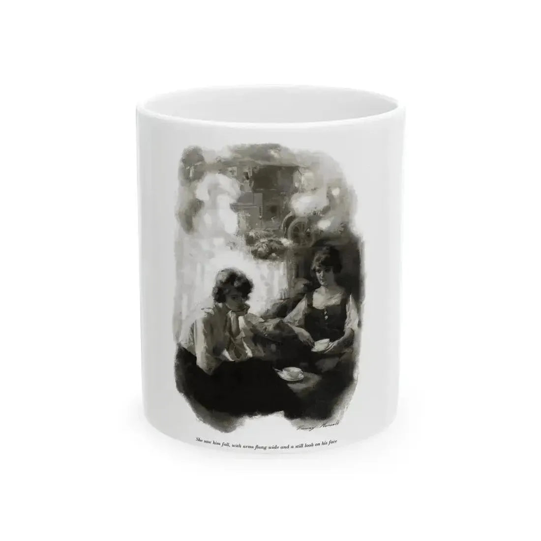 Anne by Lily A. Long, McClure's, July 1918 - White Coffee Mug 11oz - Go Mug Yourself