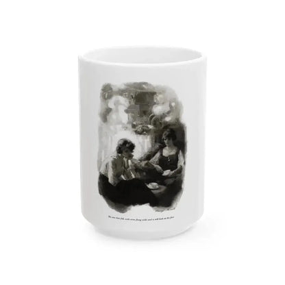 Anne by Lily A. Long, McClure's, July 1918 - White Coffee Mug 15oz - Go Mug Yourself