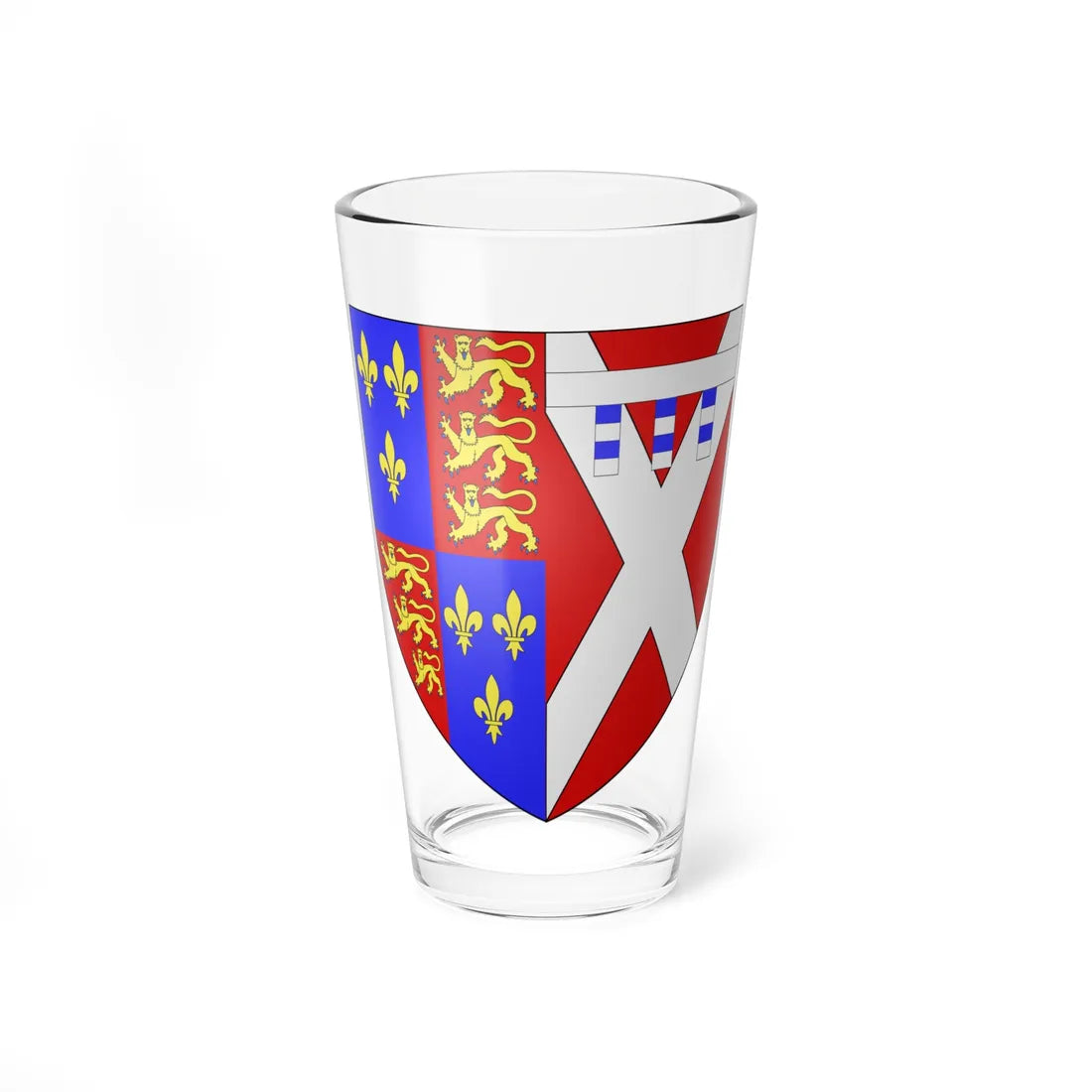 Anne Neville Arms (England) (Coat of Arms) Pint Glass 16oz 16oz - Go Mug Yourself