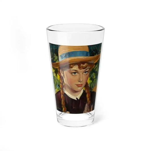 Anne of Green Gables, movie promotion illustration (Magazine Illustration) Pint Glass 16oz 16oz - Go Mug Yourself
