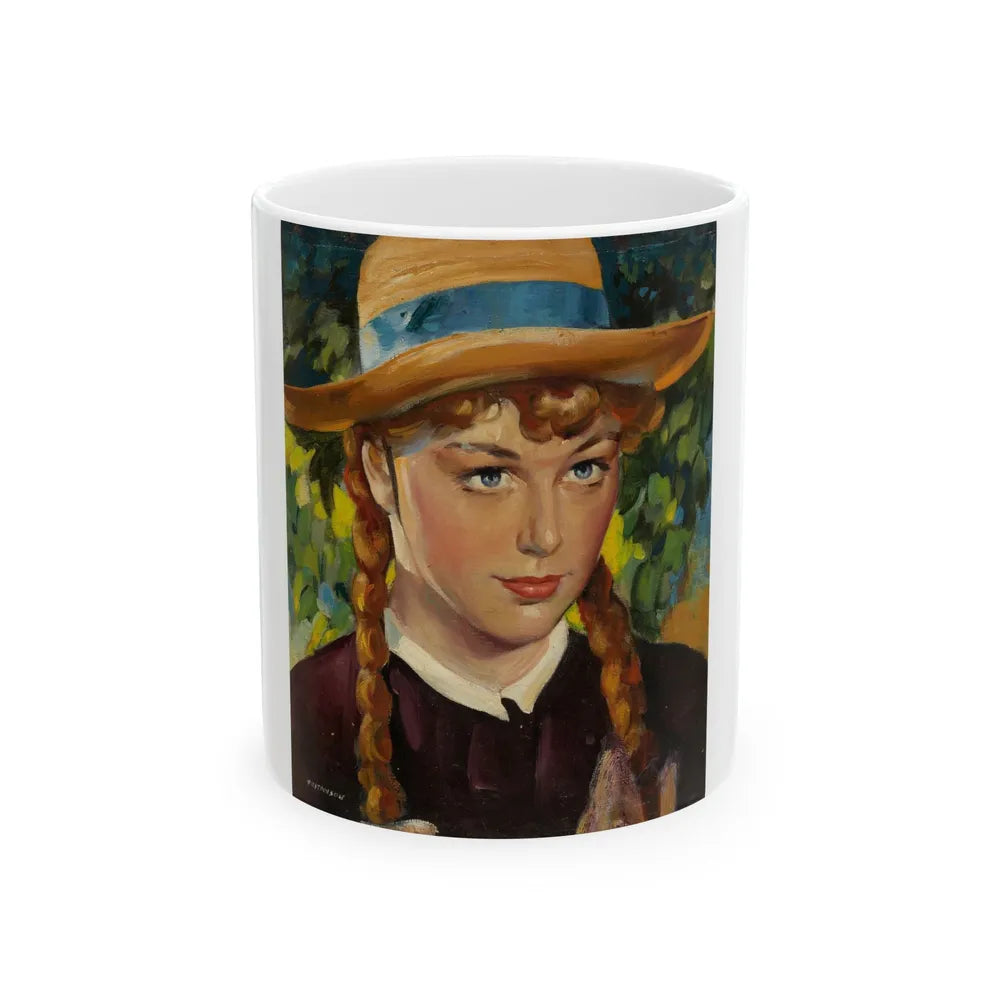 Anne of Green Gables, movie promotion illustration - White Coffee Mug-11oz-Go Mug Yourself