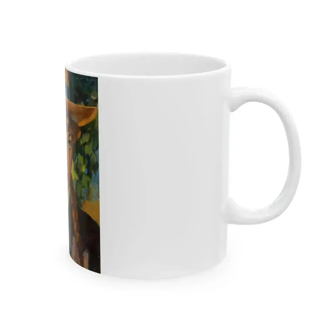 Anne of Green Gables, movie promotion illustration - White Coffee Mug - Go Mug Yourself