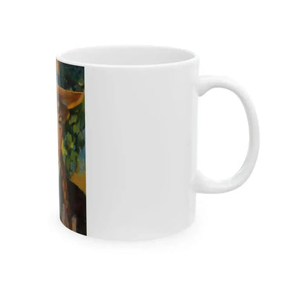 Anne of Green Gables, movie promotion illustration - White Coffee Mug - Go Mug Yourself