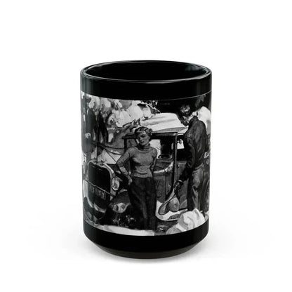 Anne's Heart Comes Home, Liberty magazine, June 18,1938 - Black Coffee Mug 15oz - Go Mug Yourself