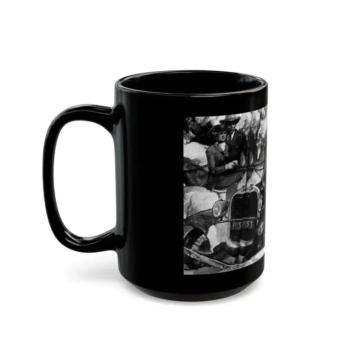 Anne's Heart Comes Home, Liberty magazine, June 18,1938 - Black Coffee Mug - Go Mug Yourself