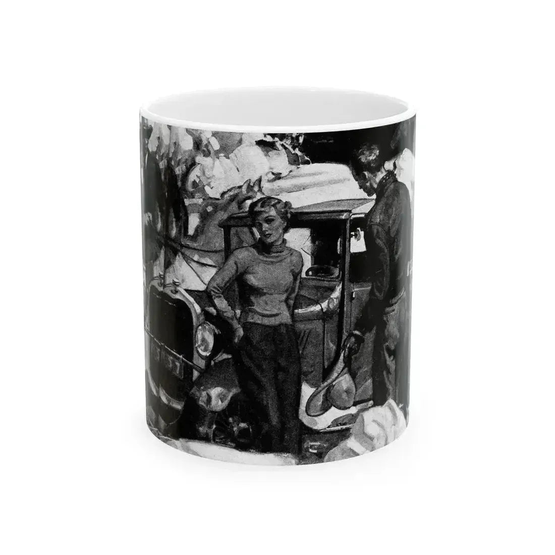 Anne's Heart Comes Home, Liberty magazine, June 18,1938 - White Coffee Mug 11oz - Go Mug Yourself