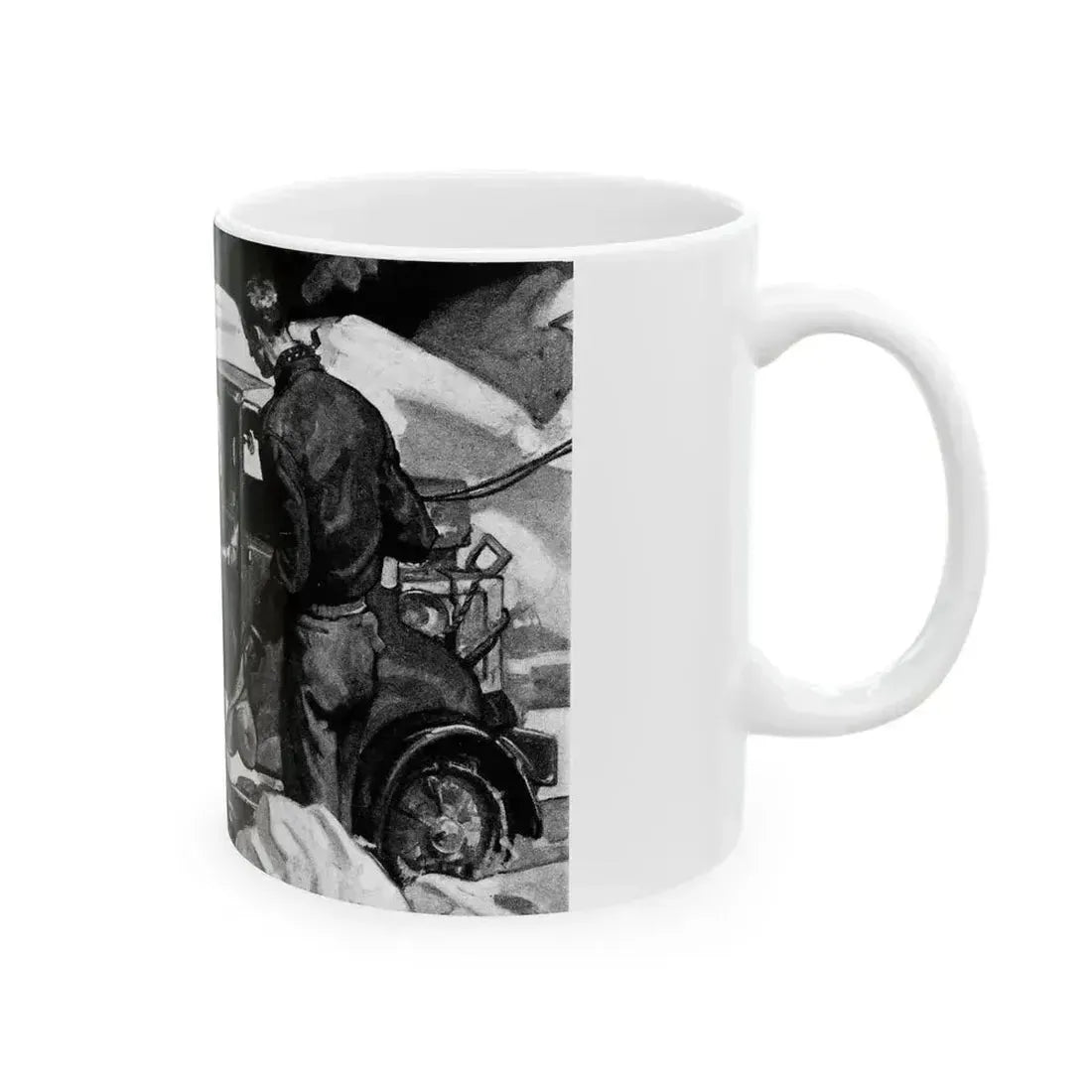 Anne's Heart Comes Home, Liberty magazine, June 18,1938 - White Coffee Mug - Go Mug Yourself