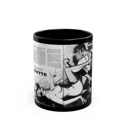 Annette, Sir Knight magazine, No. 7, 1959 - Black Coffee Mug 11oz - Go Mug Yourself