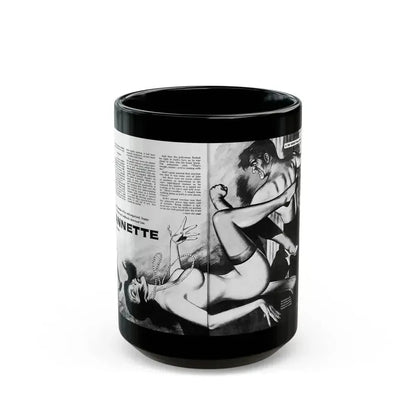 Annette, Sir Knight magazine, No. 7, 1959 - Black Coffee Mug 15oz - Go Mug Yourself