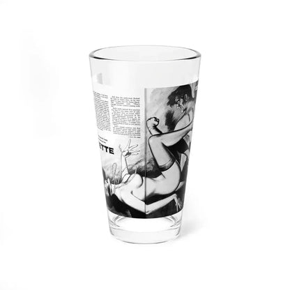 Annette, Sir Knight magazine, No. 7, 1959 (Magazine Illustration) Pint Glass 16oz 16oz - Go Mug Yourself
