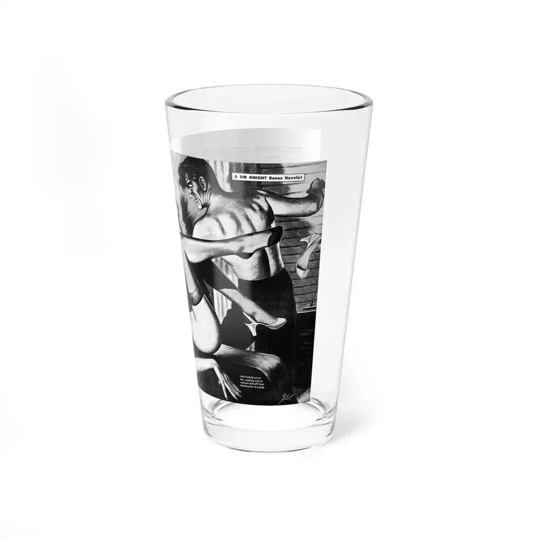 Annette, Sir Knight magazine, No. 7, 1959 (Magazine Illustration) Pint Glass 16oz - Go Mug Yourself