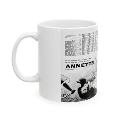 Annette, Sir Knight magazine, No. 7, 1959 - White Coffee Mug - Go Mug Yourself
