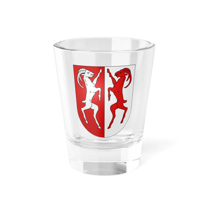 Anniviers - Coat of arms (Switzerland) (Coat of Arms) Shot Glass 1.5oz 1.5oz - Go Mug Yourself