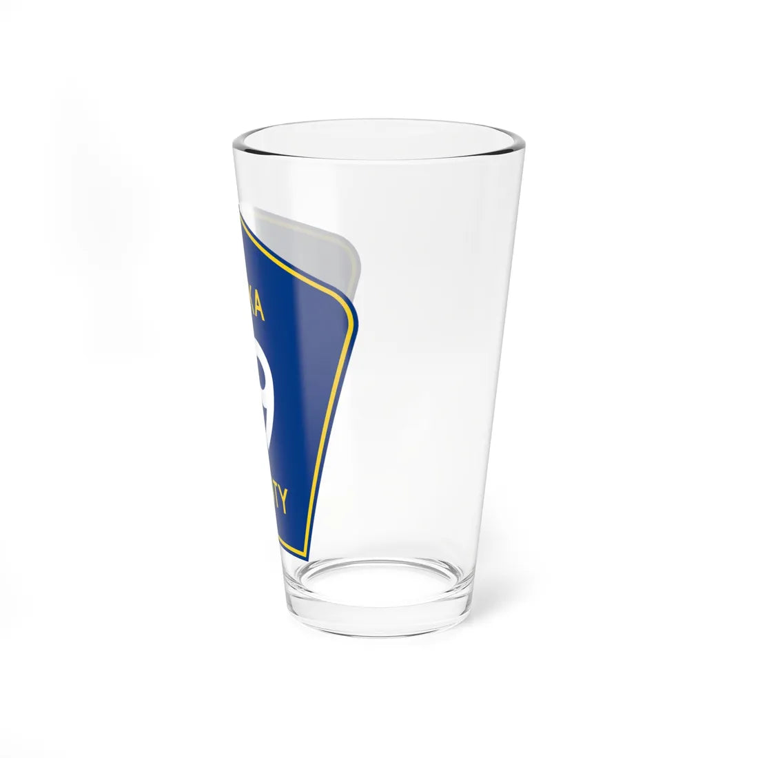 Anoka County 19 (Minnesota) (Road Sign) Pint Glass 16oz - Go Mug Yourself