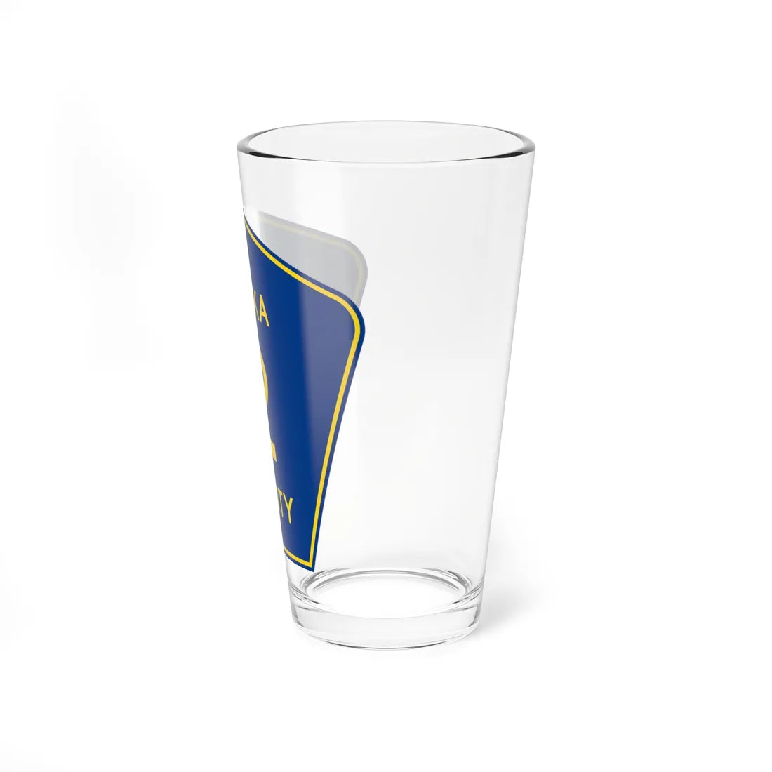 Anoka County Road 2 (Minnesota) (Road Sign) Pint Glass 16oz - Go Mug Yourself