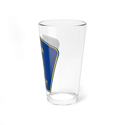 Anoka County Road 3 (Minnesota) (Road Sign) Pint Glass 16oz - Go Mug Yourself