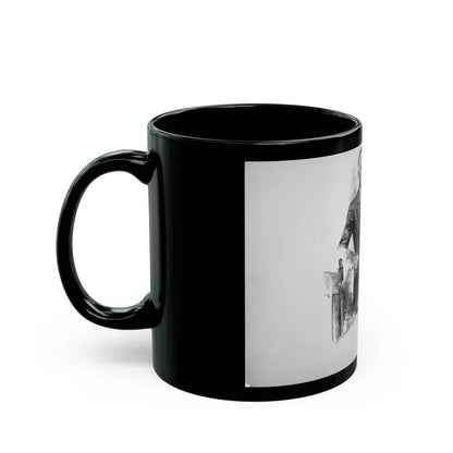 Anonymous Illustration - Black Coffee Mug - Go Mug Yourself