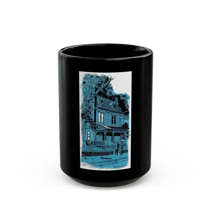 Another Day (1), Another Corpse, Bluebook, June 1953 - Black Coffee Mug 15oz - Go Mug Yourself